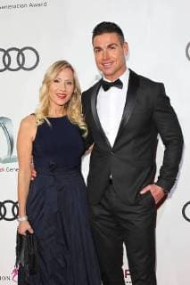 Katja Wunderlich mit Freund Clemens Heinle, Audi Generation Award 2017 im Hotel Bayerischer Hof in Muenchen am 13.12.2017