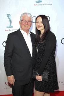 Thomas Stein mit Tochter Alana, Audi Generation Award 2017 im Hotel Bayerischer Hof in Muenchen am 13.12.2017