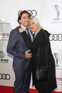 Dieter Landuris mit Ehefrau Natascha, Audi Generation Award 2017 im Hotel Bayerischer Hof in Muenchen am 13.12.2017