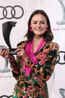 Lea van Acken, Audi Generation Award 2017 im Hotel Bayerischer Hof in Muenchen am 13.12.2017