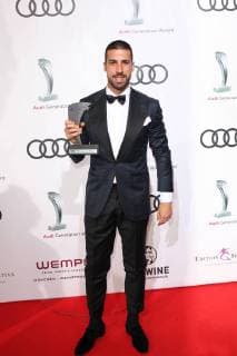 Sami Kedhira, Audi Generation Award 2017 im Hotel Bayerischer Hof in Muenchen am 13.12.2017