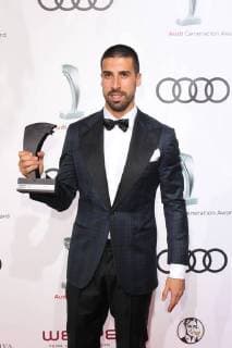 Sami Kedhira, Audi Generation Award 2017 im Hotel Bayerischer Hof in Muenchen am 13.12.2017