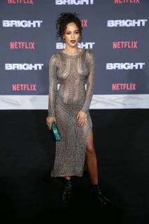 Megalyn Echikunwoke bei der Bright (Netflix) Film Premiere am 13.12.2017 in Los Angeles Netflix s Bright Filmpremiere in Los Angeles, 2017