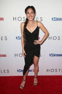 BEVERLY HILLS, CA - DECEMBER 14: Q orianka Kilcher at the Los Angeles Premiere of Hostiles at the Samuel Goldwyn Theater in Beverly Hills, California on December 14, 2017. Copyright: xFayexSadoux