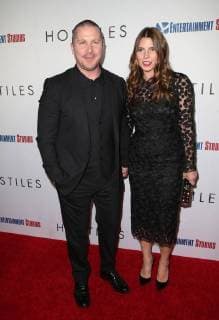 BEVERLY HILLS, CA - DECEMBER 14: Christian Bale and Sibi Blazic at the Los Angeles Premiere of Hostiles at the Samuel Goldwyn Theater in Beverly Hills, California on December 14, 2017. Copyright: xFayexSadoux