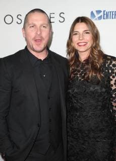 BEVERLY HILLS, CA - DECEMBER 14: Christian Bale and Sibi Blazic at the Los Angeles Premiere of Hostiles at the Samuel Goldwyn Theater in Beverly Hills, California on December 14, 2017. Copyright: xFayexSadoux