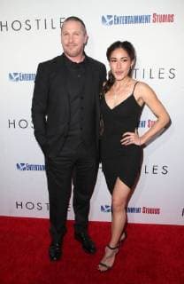 BEVERLY HILLS, CA - DECEMBER 14: Christian Bale and Q orianka Kilcher at the Los Angeles Premiere of Hostiles at the Samuel Goldwyn Theater in Beverly Hills, California on December 14, 2017. Copyright: xFayexSadoux