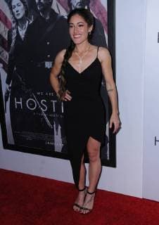 December 14, 2017 - Beverly Hills, CA, U.S. - 14 December 2017 - Beverly Hills, California - Q orianka Kilcher. Hostiles Los Angeles Premiere held at Samuel Goldwyn Theater in Beverly Hills. Photo Credit: AdMedia Beverly Hills U.S. - ZUMAa123 20171214_zaa_a123_005 Copyright: xBirdiexThompsonx