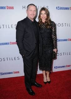 December 14, 2017 - Beverly Hills, CA, U.S. - 14 December 2017 - Beverly Hills, California - Christian Bale, Sibi Blazic. Hostiles Los Angeles Premiere held at Samuel Goldwyn Theater in Beverly Hills. Photo Credit: AdMedia Beverly Hills U.S. - ZUMAa123 20171214_zaa_a123_011 Copyright: xBirdiexThompsonx