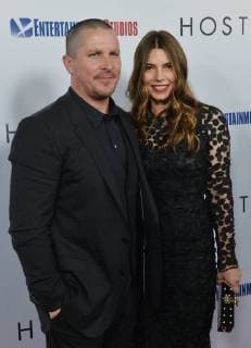 Cast member Christian Bale and his wife Sibi Blazic attend the premiere of the motion picture western Hostiles at the Academy of Motion Picture Arts & Sciences in Beverly Hills, California on December 14, 2017. Storyline: In 1892, a legendary Army captain reluctantly agrees to escort a Cheyenne chief and his family through dangerous territory.  LAP2017121425 JIMxRUYMEN