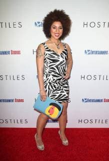 BEVERLY HILLS, CA - DECEMBER 14: Joy Villa, at Premiere Of Entertainment Studios Motion Pictures Hostiles at Samuel Goldwyn Theater, In Beverly Hills, California on December 14, 2017. Copyright: xFayexSadoux