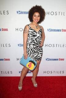 BEVERLY HILLS, CA - DECEMBER 14: Joy Villa, at Premiere Of Entertainment Studios Motion Pictures Hostiles at Samuel Goldwyn Theater, In Beverly Hills, California on December 14, 2017. Copyright: xFayexSadoux