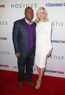 BEVERLY HILLS, CA - DECEMBER 14: Byron Allen, Jennifer Allen, at Premiere Of Entertainment Studios Motion Pictures Hostiles at Samuel Goldwyn Theater, In Beverly Hills, California on December 14, 2017. Copyright: xFayexSadoux
