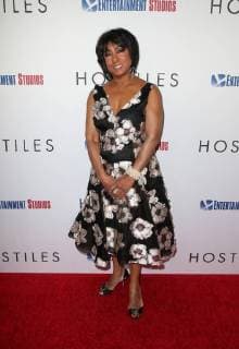 BEVERLY HILLS, CA - DECEMBER 14: Carolyn Folks, at Premiere Of Entertainment Studios Motion Pictures Hostiles at Samuel Goldwyn Theater, In Beverly Hills, California on December 14, 2017. Copyright: xFayexSadoux