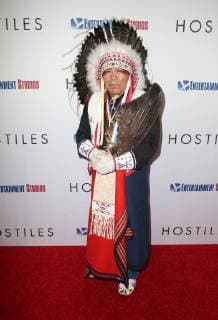 BEVERLY HILLS, CA - DECEMBER 14: Chief Phillip Whiteman Jr., at Premiere Of Entertainment Studios Motion Pictures Hostiles at Samuel Goldwyn Theater, In Beverly Hills, California on December 14, 2017. Copyright: xFayexSadoux