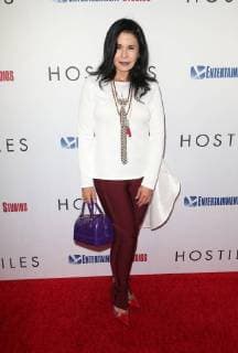 BEVERLY HILLS, CA - DECEMBER 14: Maria Conchita Alonso, at Premiere Of Entertainment Studios Motion Pictures Hostiles at Samuel Goldwyn Theater, In Beverly Hills, California on December 14, 2017. Copyright: xFayexSadoux