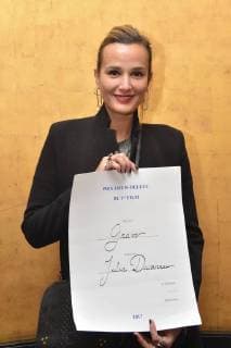 Le jury preside par Gilles Jacob a decerne . Le Prix Louis-Delluc du premier film attribu? a Grave de Julia Ducournau NEWS : Prix Delluc 2017 - Paris - 15 12 2017 LionelUrman Panoramic 