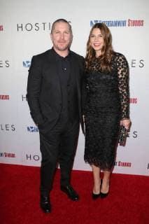 Christian Bale und seine Ehefrau Sibi Blazic bei der Hostiles Film Premiere am 14.12.2017 in Beverly Hills, Los Angeles Hostiles Filmpremiere in Los Angeles, 2017