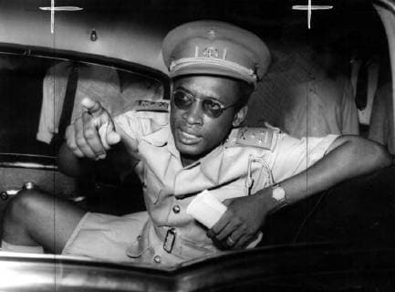 Colonel Mobutu 16 September 1960, Leopoldville Leopoldville Congo Copyright: Topfoto  !ACHTUNG AUFNAHMEDATUM GESCHÄTZT! UnitedArchives1330117