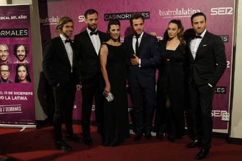 Estreno de la obra de teatro Casi Normales en Madrid. (Photo: Jose Cuesta 261 Cordon Press). Actores de la obra en Argentina. Cordon Press  J.xLuisxCuesta