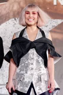 Actress Noomi Rapace attends the Japan premiere for the movie Bright on December 19, 2017, Tokyo, Japan. Rapace, alongside actress Will Smith, Joel Edgerton and director David Ayer, received a warm welcome from the Japanese fans at the event. The film will be released globally on Netflix on December 22.  (gxta_brightjp012)