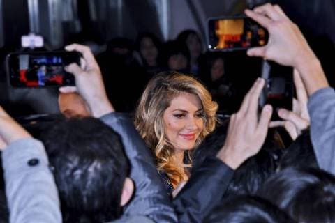 Dawn Olivieri bei der Premiere des Netflix-Spielfilms Bright in Roppongi Hills. Tokio, 19.12.2017