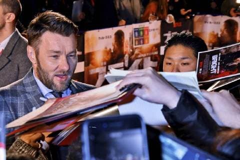 Joel Edgerton bei der Premiere des Netflix-Spielfilms Bright in Roppongi Hills. Tokio, 19.12.2017