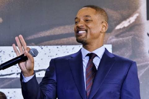 Will Smith bei der Premiere des Netflix-Spielfilms Bright in Roppongi Hills. Tokio, 19.12.2017