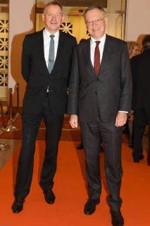 Hannover, 19.12.2017, HCC, Verleihung Leibniz Ring an Hans Georg Näder, Chef des Medizintechnik- und Prothesenherstellers Otto Bock aus Duderstadt (Kreis Göttingen), Lutz Marmor, Stephan Weil,