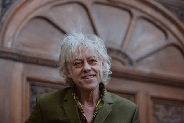 December 20, 2017 - Dublin, Ireland - Sir Bob Geldof at the National Library of Ireland in Dublin after the announcement that the Band Aid Trust is donating its archive to the National Library of Ireland..On Wednesday, 20 December 2017, in Government Buildings, Dublin, Ireland. Dublin Ireland  - ZUMAn230 20171220_zaa_n230_082 Copyright: xArturxWidakx