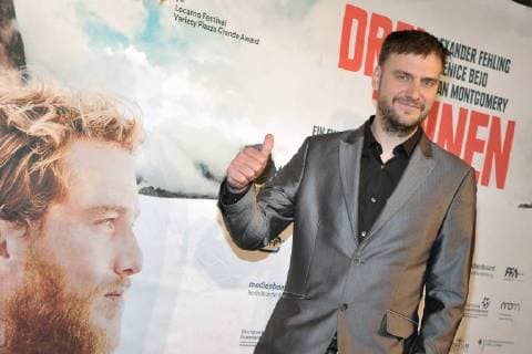 Jan Zabeil, Regisseur Ankunft zur Premiere DREI ZINNEN in Kino International in Berlin am 20.12.2017