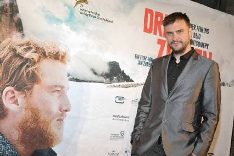 Jan Zabeil, Regisseur Ankunft zur Premiere DREI ZINNEN in Kino International in Berlin am 20.12.2017