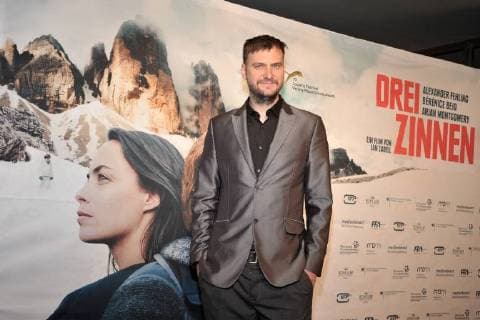 Jan Zabeil, Regisseur Ankunft zur Premiere DREI ZINNEN in Kino International in Berlin am 20.12.2017