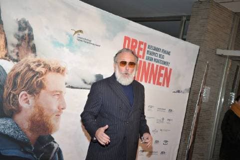 Friedrich Lichtenstein Ankunft zur Premiere DREI ZINNEN in Kino International in Berlin am 20.12.2017