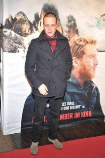 August Diehl Ankunft zur Premiere DREI ZINNEN in Kino International in Berlin am 20.12.2017