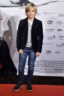 Arian Montgomery bei der Premiere des Kinofilms Drei Zinnen Three Peaks im Kino International. Berlin, 20.12.2017