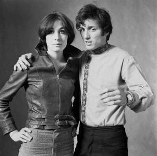 Assaf Dayan , 21 year old son of General Moshe Dayan , the Israeli war hero , pictured with Anjelica Huston , daughter of film director , John Huston , with whom he will star in a romantic role in Twentieth Century Fox s 14th century drama A Walk with Love and Death . John Huston will direct , 28 May 1968, United Kingdom England Copyright: Topfoto  !ACHTUNG AUFNAHMEDATUM GESCHÄTZT! UnitedArchives1363454