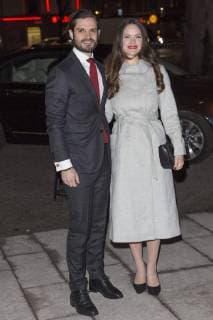 Prince Carl Philip and Princess Sofia Attendance at the Christmas in Vasatan concert at Gustaf Vasa Church, Stockholm, Sweden 2017-12-21 Carl Philip de Suede;Sofia Hellqvist (Sofia de Suede) Stockholm Sweden  567422