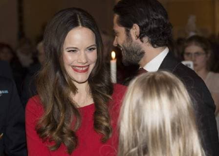 Prince Carl Philip and Princess Sofia Attendance at the Christmas in Vasatan concert at Gustaf Vasa Church, Stockholm, Sweden 2017-12-21 Carl Philip de Suede;Sofia Hellqvist (Sofia de Suede) Stockholm Sweden  567422