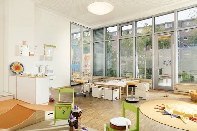 Empty play and learning room in kindergarten property released  MFF04078
