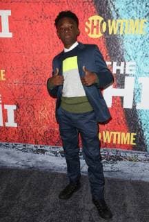 LOS ANGELES, CA - January 3: Alex Hibbert, at 29th Premiere Of Showtime s The Chi at The Downtown Independent in Los Angeles, California on January 3, 2018. Copyright: xFayexSadoux