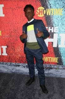LOS ANGELES, CA - January 3: Alex Hibbert, at 29th Premiere Of Showtime s The Chi at The Downtown Independent in Los Angeles, California on January 3, 2018. Copyright: xFayexSadoux