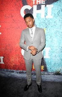 LOS ANGELES, CA - January 3: Jacob Latimore, at 29th Premiere Of Showtime s The Chi at The Downtown Independent in Los Angeles, California on January 3, 2018. Copyright: xFayexSadoux