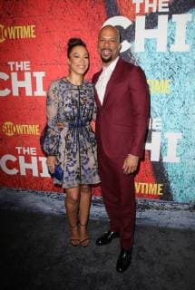 LOS ANGELES, CA - January 3: Angela Rye, Common, at 29th Premiere Of Showtime s The Chi at The Downtown Independent in Los Angeles, California on January 3, 2018. Copyright: xFayexSadoux