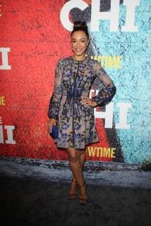 LOS ANGELES, CA - January 3: Angela Rye, at 29th Premiere Of Showtime s The Chi at The Downtown Independent in Los Angeles, California on January 3, 2018. Copyright: xFayexSadoux