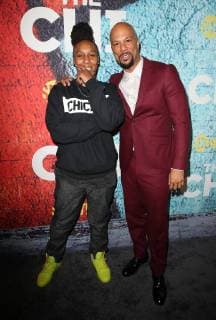 LOS ANGELES, CA - January 3: Lena Waithe, Common, at 29th Premiere Of Showtime s The Chi at The Downtown Independent in Los Angeles, California on January 3, 2018. Copyright: xFayexSadoux