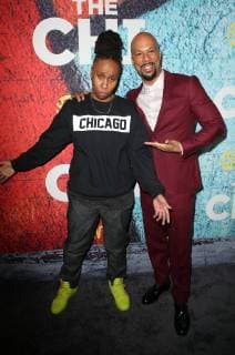 LOS ANGELES, CA - January 3: Lena Waithe, Common, at 29th Premiere Of Showtime s The Chi at The Downtown Independent in Los Angeles, California on January 3, 2018. Copyright: xFayexSadoux