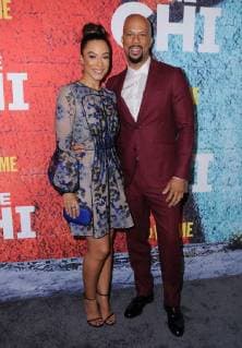 January 3, 2018 - Los Angeles, California, U.S. - Common, Angela Rye. Premiere of Showtimes new series TheChi held at Downtown Independent in Los Angeles. Los Angeles U.S. - ZUMAa123 20180103_zaa_a123_021 Copyright: xBirdiexThompsonx