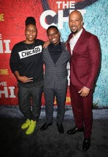 January 3, 2018 - Los Angeles, California, U.S. - 03 January 2018 - Los Angeles, California - Lena Waithe, Jason Mitchell, Common. Showtime s The Chi Los Angeles Premiere held at Downtown Independent. Photo Credit: AdMedia Los Angeles U.S. - ZUMAa123 20180103_zaa_a123_127 Copyright: xF.xSadoux