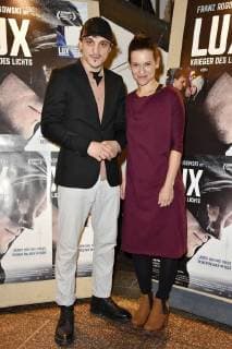 Franz Rogowski und Kristin Suckow bei der Premiere des Kinofilms Lux - Krieger des Lichts im Filmtheater am Friedrichshain. Berlin, 04.01.2018